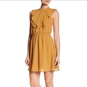BCBGeneration gold dress -worn once!